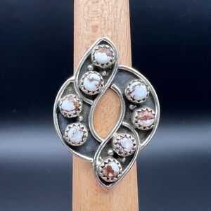 Sterling Silver Wild Horse Jasper Ring